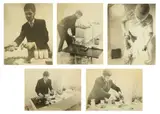 Rudolf Schwarzkogler, Lotto composto da n.5 fotografie, photograph