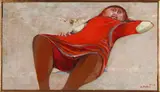 Karl Plattner, Ragazza distesa
