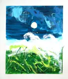 Area aperta by Mario Schifano, sold Oct 2018