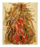 Senza titolo by Arman, sold Oct 2018