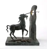 L'Unicorne by Salvador Dalí, sculpture, sold Oct 2018