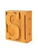 Mario Ceroli, Senza titolo, sculpture