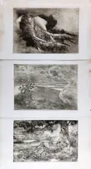 Luigi Conconi, Gruppo di tre acqueforti, print (other)