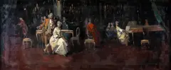 Paride Pozzato, Scena d'interno