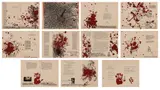 Daniel Spoerri, Cartella di 10 fogli. 10 ricette di sangue, print (other)