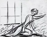 Virgilio Guidi, Figura nello spazio