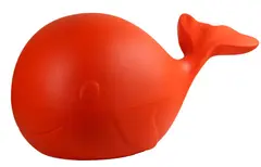Carlo Rizzetti, The Rainbow Whale - Arancione, sculpture