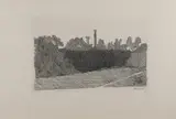 Giorgio Morandi, Veduta della montagnola di Bologna