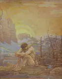The eternal road by Boris Georgiev, sold Mar 2018