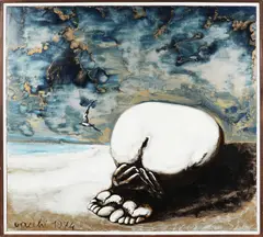 Risposta a Man Ray by Sergio Vacchi, sold Mar 2018
