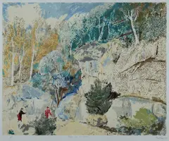 Lloyd Rees, Edge of the Forest, 1984, S/Print 133/150