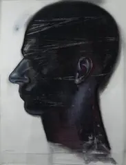 Godwin Bradbeer, Goliath / Goliath, 2001, Chinagraph, Pastel & Graphite