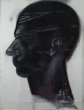Godwin Bradbeer, Goliath / Goliath, 2001, Chinagraph, Pastel & Graphite