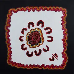 Mamungarinya by Manyitjanu Lennon, 2013, Acrylic on Linen, sold Aug 2023