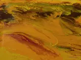 Samantha Hobson, Firey Grass, 2008, Acrylic on Canvas
