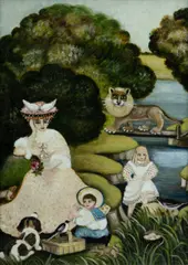 Eden Box, A Peaceful Spot, Oil on Canvas