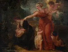 Thomas Stothard, Vision of Charity, c.1820, Oil on Canvas (relined)