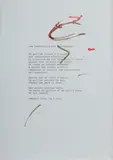 Rebecca Horn, Les Funérailles des Instruments, No. 30