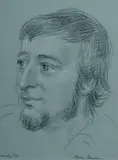 Nora Heysen, Male Portrait (Gordon Clarke)