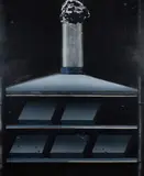 Jan Senbergs, The File, Oil on Canvas on Board