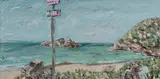 Sally West, Boat Beach, 2008, Oil on Canvas