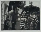 Keith Looby, Kelly Hung, 1977, Etching with Aquatint 2/50