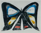 Charles Blackman, Butterfly, etching 39/50