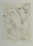 Garry Shead, Poem, Etching 21/65