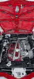 Eamon O'Toole, Torana L.J. XU-1 Engine Bay, 1992, Mixed Media on Paper