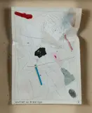 Helen Fuller, Stuffed Up Drawing 2, Mixed Media Assemblage