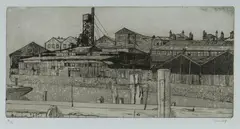 Brian Dunlop, At Glebe Point' series, Aquatint 14/14
