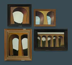 Annette Orr, (4), Oil on Ply (4)