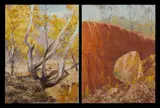 Allan Waite, (2), Oil on Canvas Board (2)