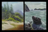 Allan Waite, (2), Oil on Canvas Board (2)
