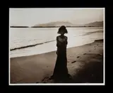 Jon Lewis, Sasak Girl at Dawn, Lombok, Sepia Toned Fibre Print