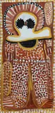 Lily Karadada, Wandjina (Rain Spirit), 2008, Acrylic on Canvas