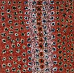 Tjimpayi Presley, My Country, 2015, Acrylic on Linen