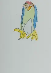 Conway Ginger, Bird, 2015, Ink & Wash