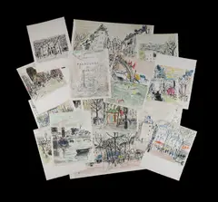 Robert Savary, (19), All signed in pencil