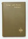 Philip Durham Lorimer, Songs and Verses', and hand written poem