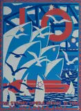 Martin Sharp, The Sydney Opera House is Ten - 20 October 1983
