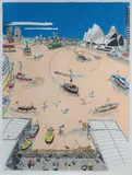 Peter Kingston, Circular Ski, 1987, S/Print 24/90