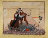 Graeme Townsend, Romp on the Rock, Oil on Canvas