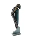 Stephen Glassborow, Untitled (Dancer), Bronze with Verdigris Support 1/17(?)