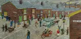 John Rosbottom, Lanky Spoken Here, 1983, Oil on Canvas Board