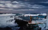 Ian Lever, Yellow Cap, Bronte Pool, Colour Photograph 1/2