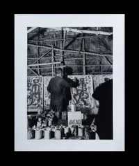 Robert Walker, Portrait of Ian Fairweather, Printed by Ian Lever from the original negative in 2006
