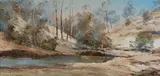 Fay Joseph, Toward Blayney [NSW], 1975, Oil on Canvas on Board
