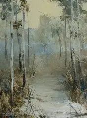 Patrick Shirvington, Breaking the Silence, Oil on Canvas on Board