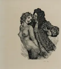 Norman Lindsay, Eve, c.1922, Woodcut (unnumbered)